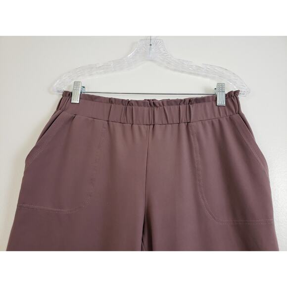 Y2K Joie Paper Bag Womens Pants Size M Pull on Elastic Waist Stretch Fairycore - Picture 2 of 7